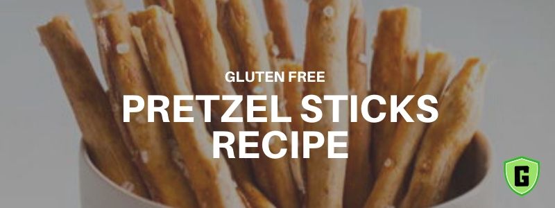 Gluten free pretzel sticks recipe